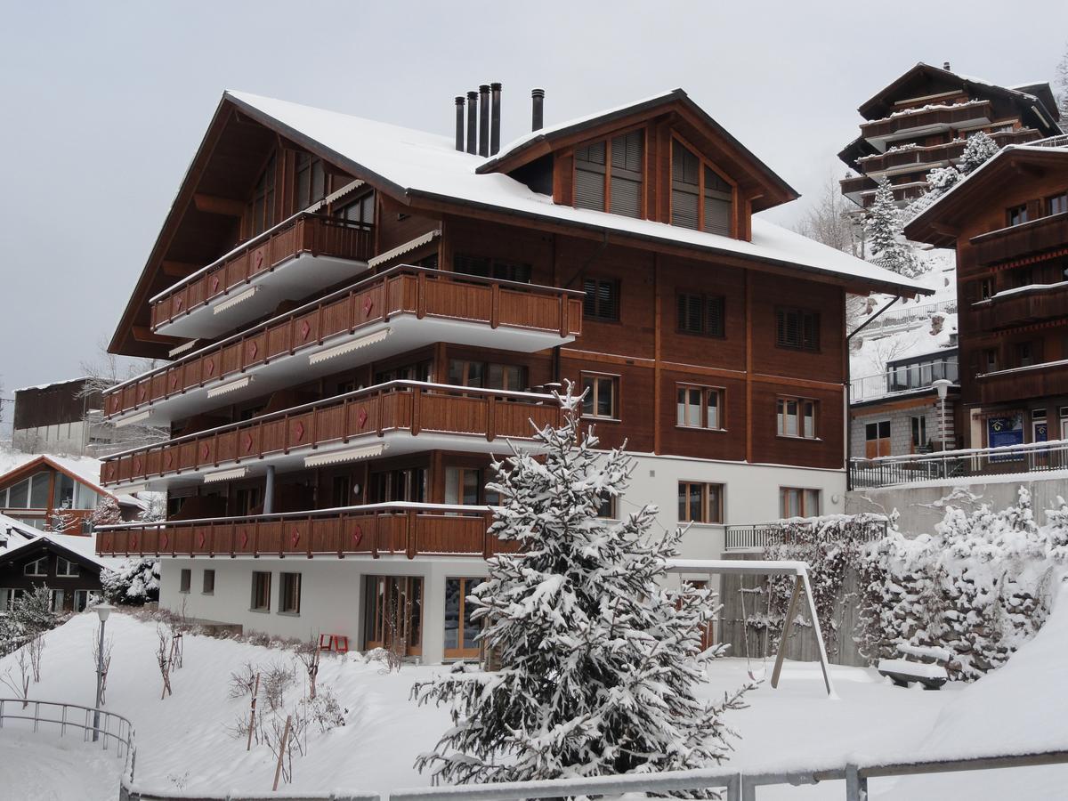 Chalet Bella Vista 1 Wengen Exterior foto